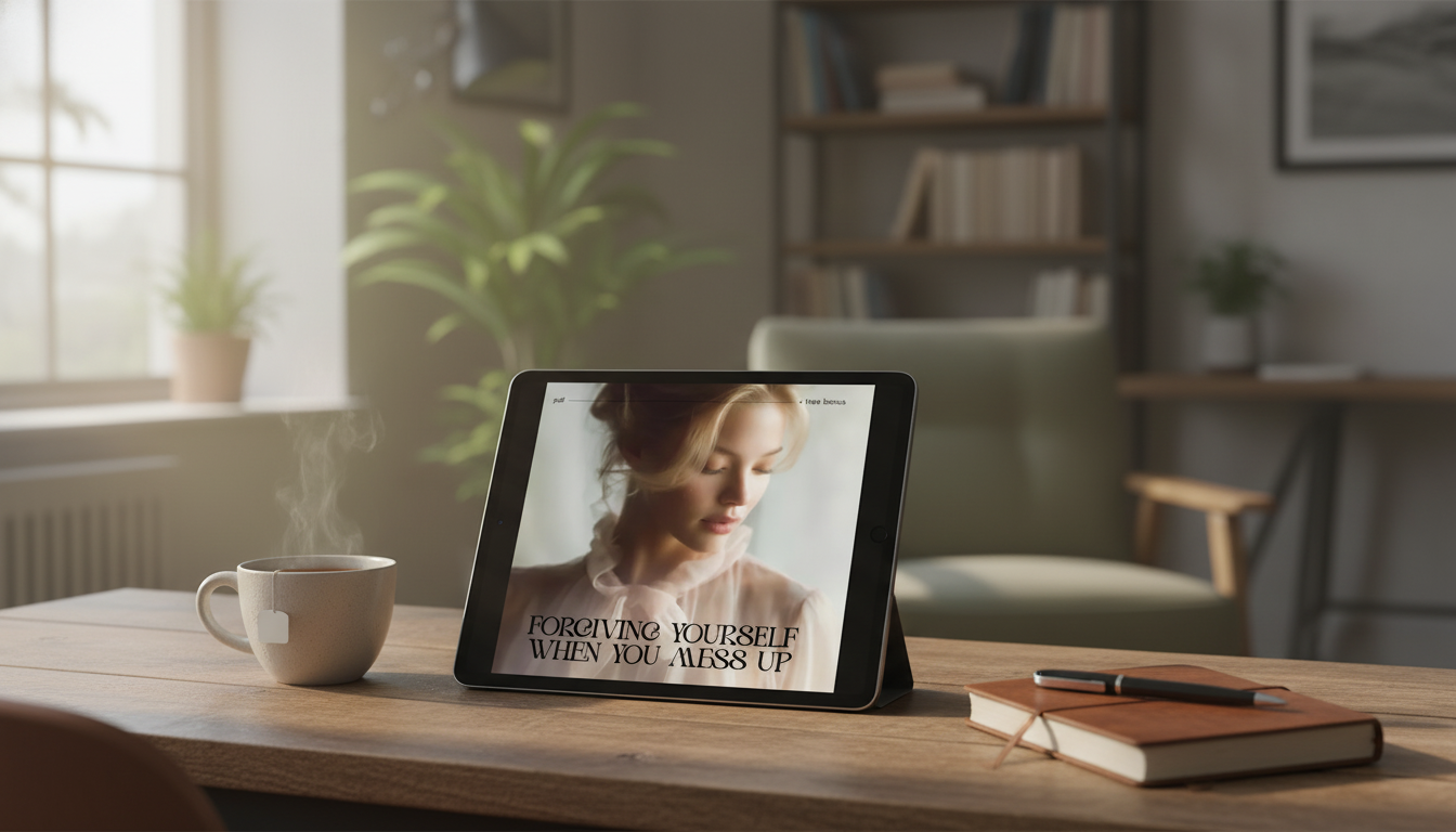 How to Forgive Yourself After You Mess Up: 7-Step Reset