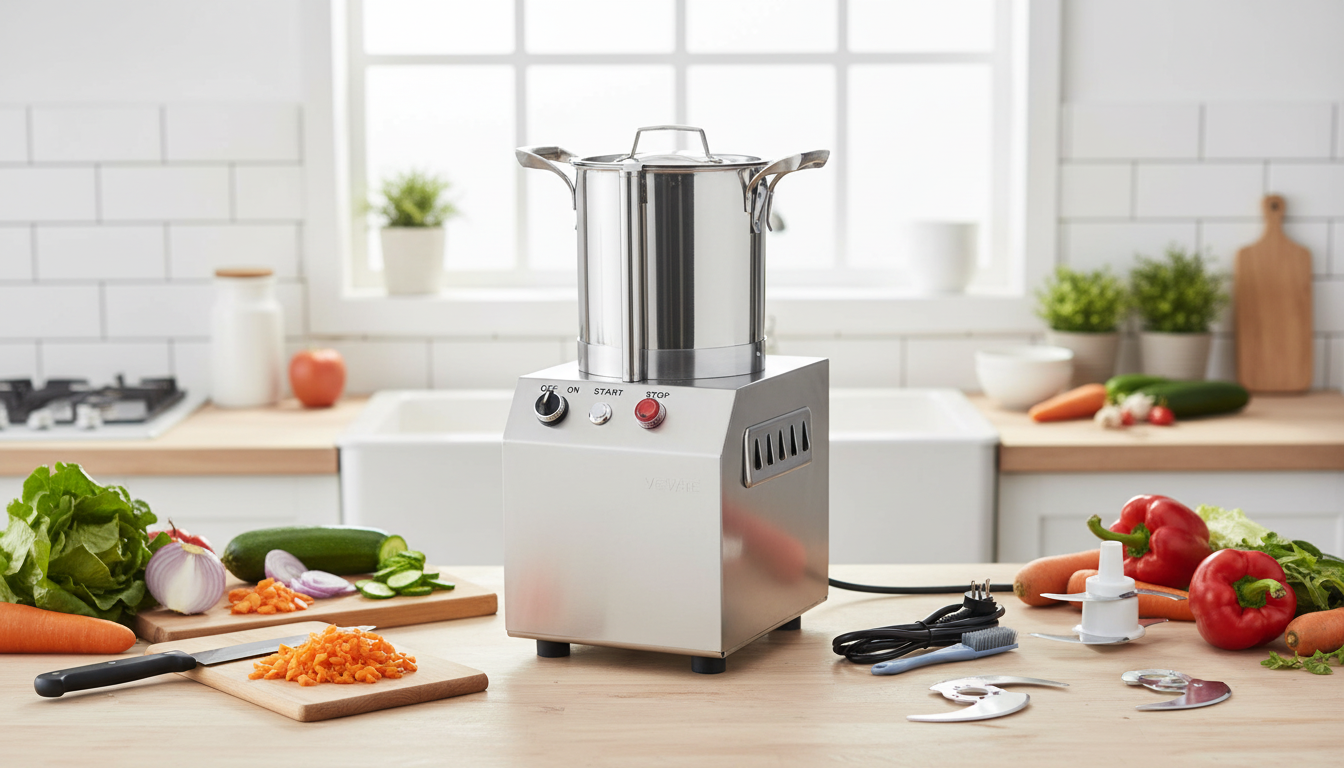Stainless Steel Veg Chopper & Food Processor: Faster Prep